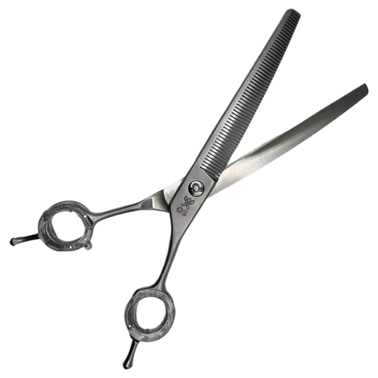 7.5" Precision Curved Thinners Dog Grooming Scissors (CR9)
